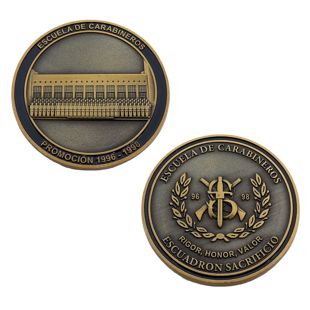 Custom Logo Metal Crafts Britannia Original Us 3D Bottle Opener Antique Plated Best Quality Challenge Coin