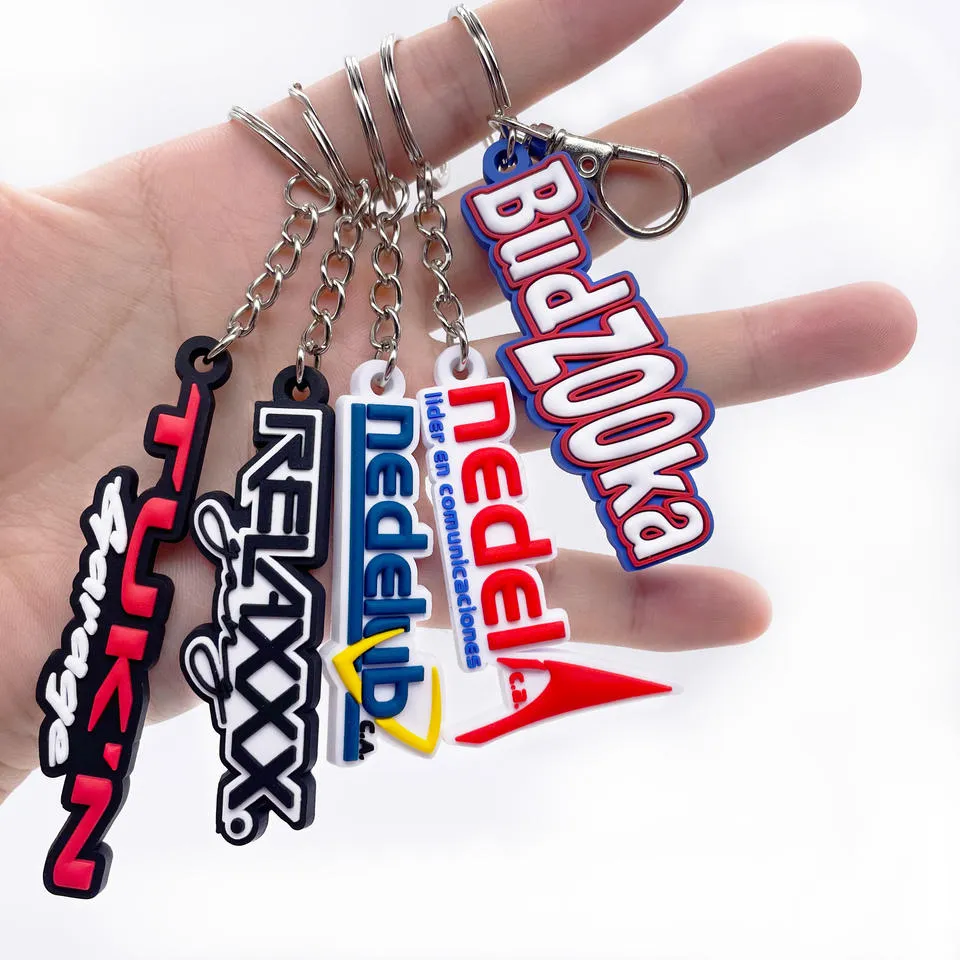 Custom Rubber Keychain 3