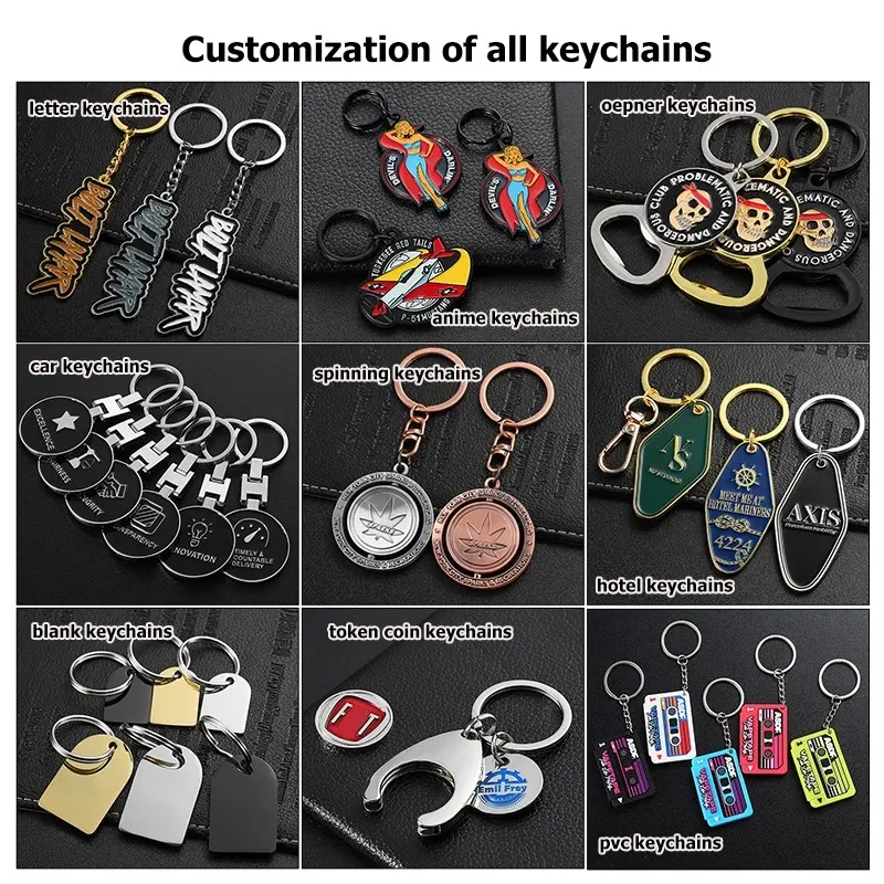 Leather Keychain Design 1