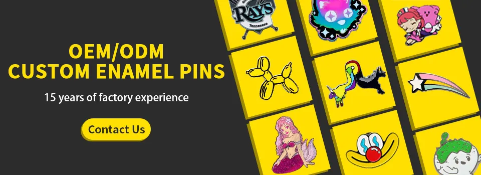 Custom Enamel Metal Pin Badges