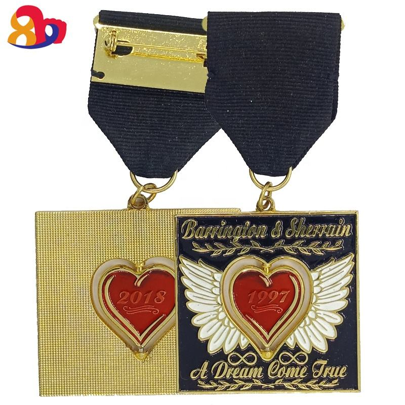 Factory Wholesale Customization Metal Commemorative Medals Personalized Logo Size Medals for Souvenirs