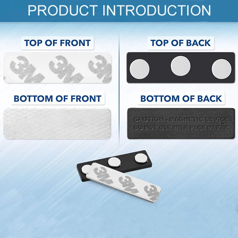 Magnetic Name Badge Detail 4