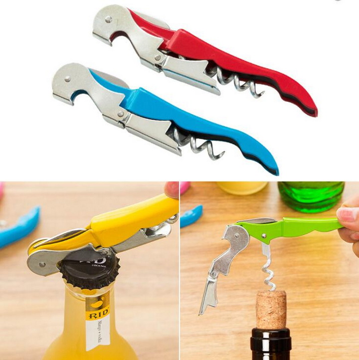 Multi-Function Cork Screw Red Wine Bottle Opener for Promotion