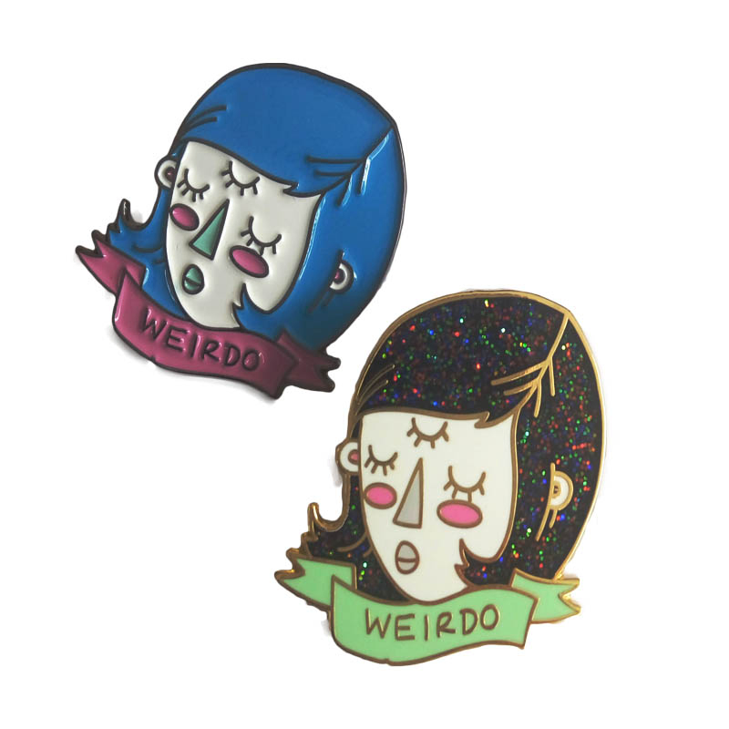 Custom Hight Quality Metal Soft Hard Enamel Badge Anime Cartoon Badge