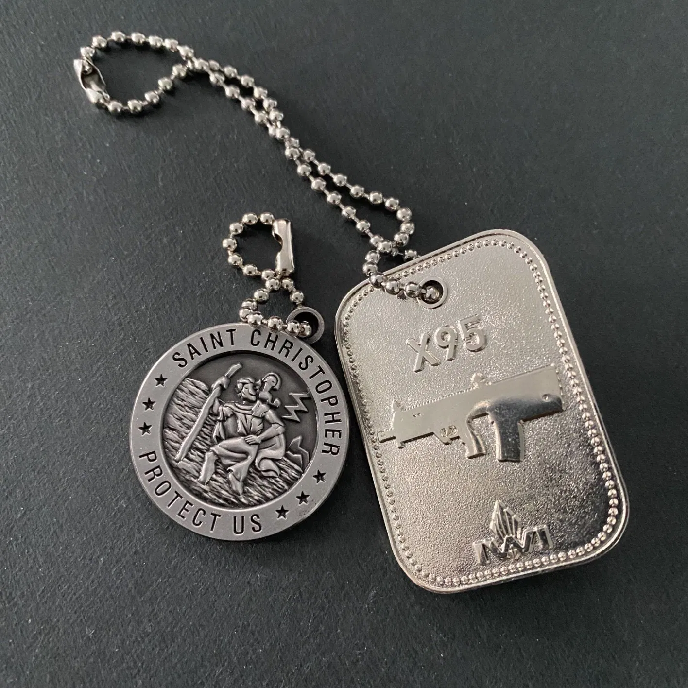 Custom Engraved Stainless Steel Dog Tag for Your Logo