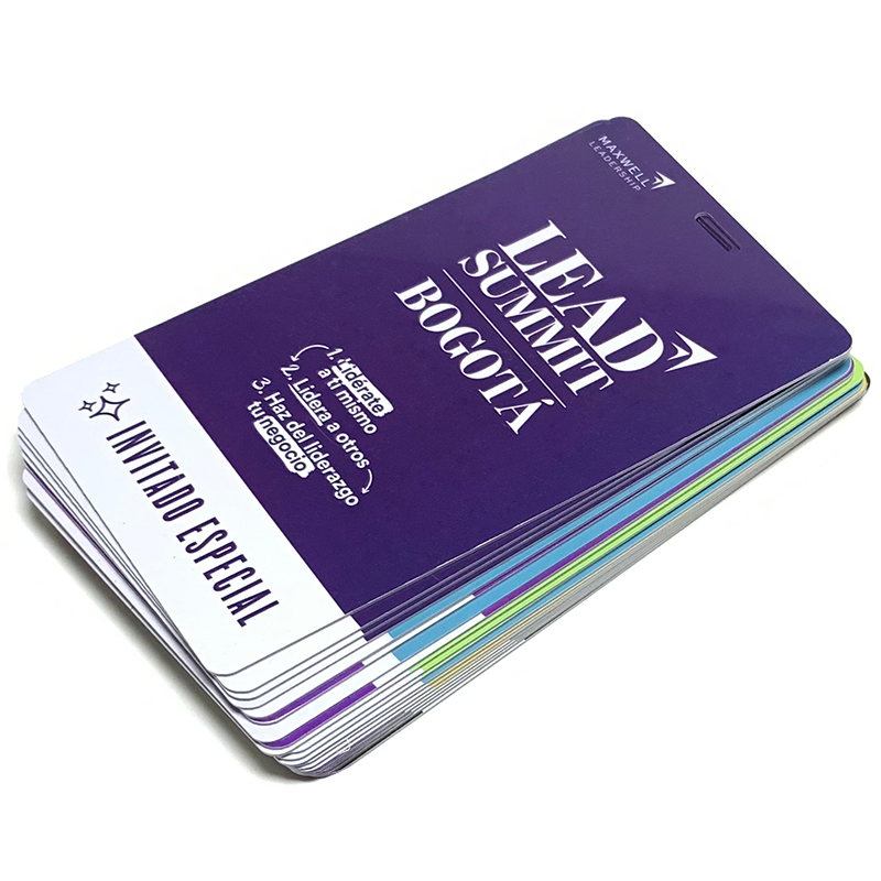 Custom High-Quality PVC Badges for VIP Events and Meetings