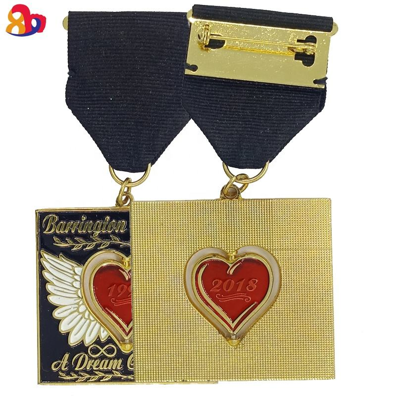 Factory Wholesale Customization Metal Commemorative Medals Personalized Logo Size Medals for Souvenirs