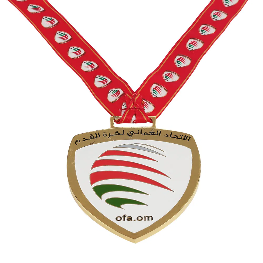 China OEM Factory Custom Made Gold Plated Metal Alloy Craft Medal Manufacturer Customized Award Insignia Bespoke Wholesale Souvenir Medallion