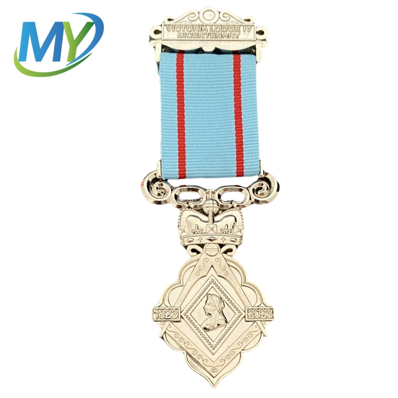 Custom Commemorative Medal Souvenir Emblem Decoration Honor Chest Badge Medal