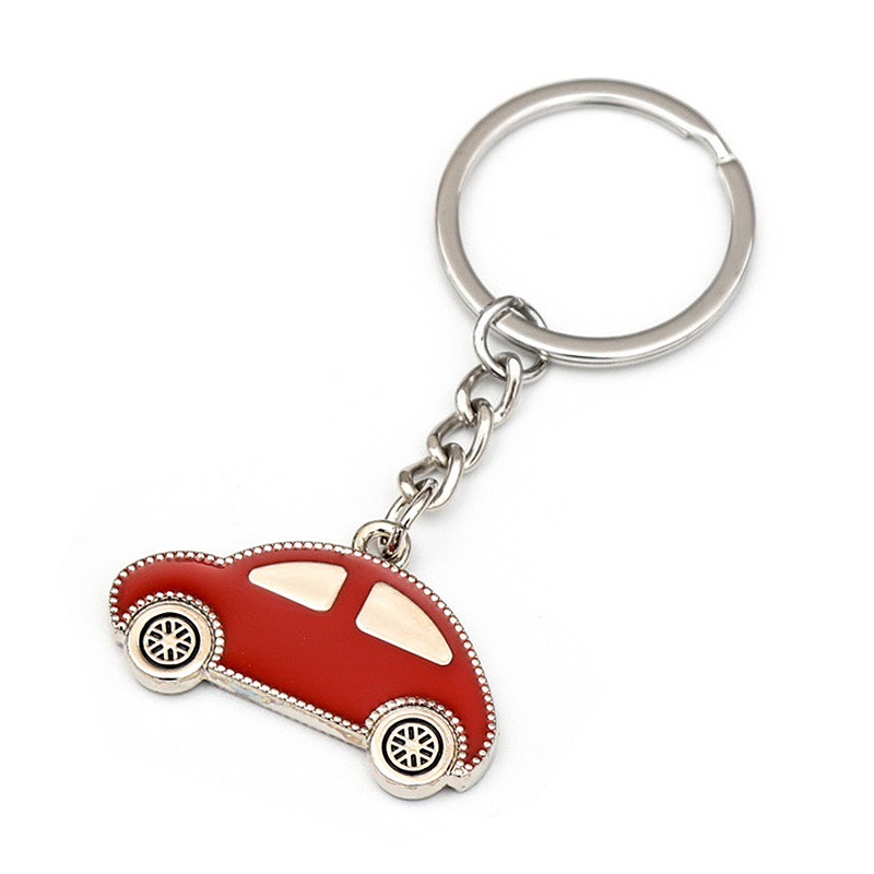 Promotional Gift Custom Cute Animal Dophin Glitter Soft Enamel Logo Souvenir Zinc Alloy Metal Key Ring