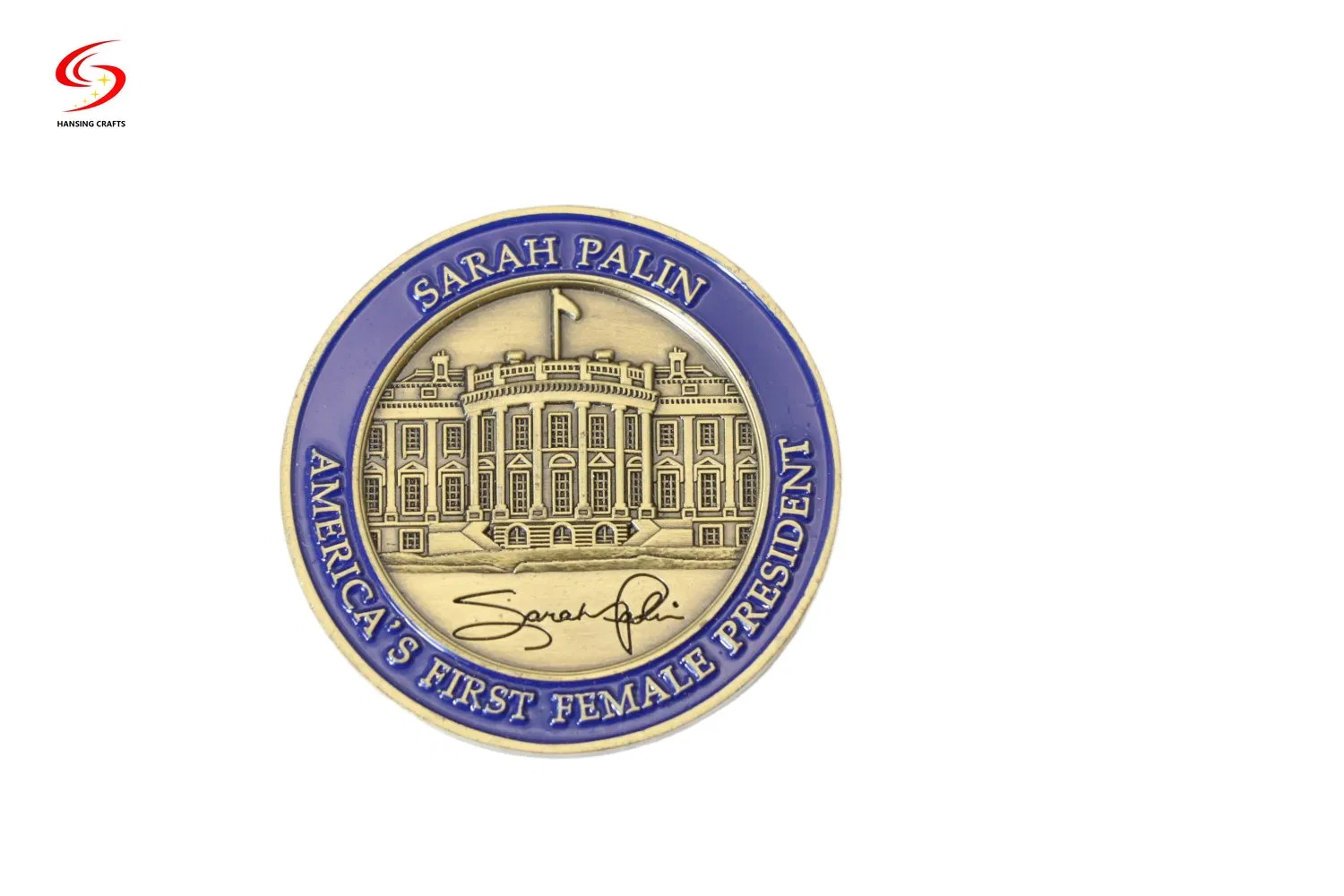 OEM Soft Hard Enamel 3D Souvenir Coin Double Sided Gold Silver Plated Metal Commemorative Custom Challenge Coin