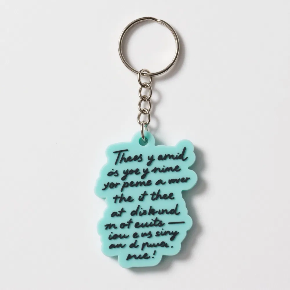 No Minimum Various Styles Wholesale Cartoon Silicon Embossed Custom Keyring Promotional Gift Cute Rubber 3D Soft PVC Keychain