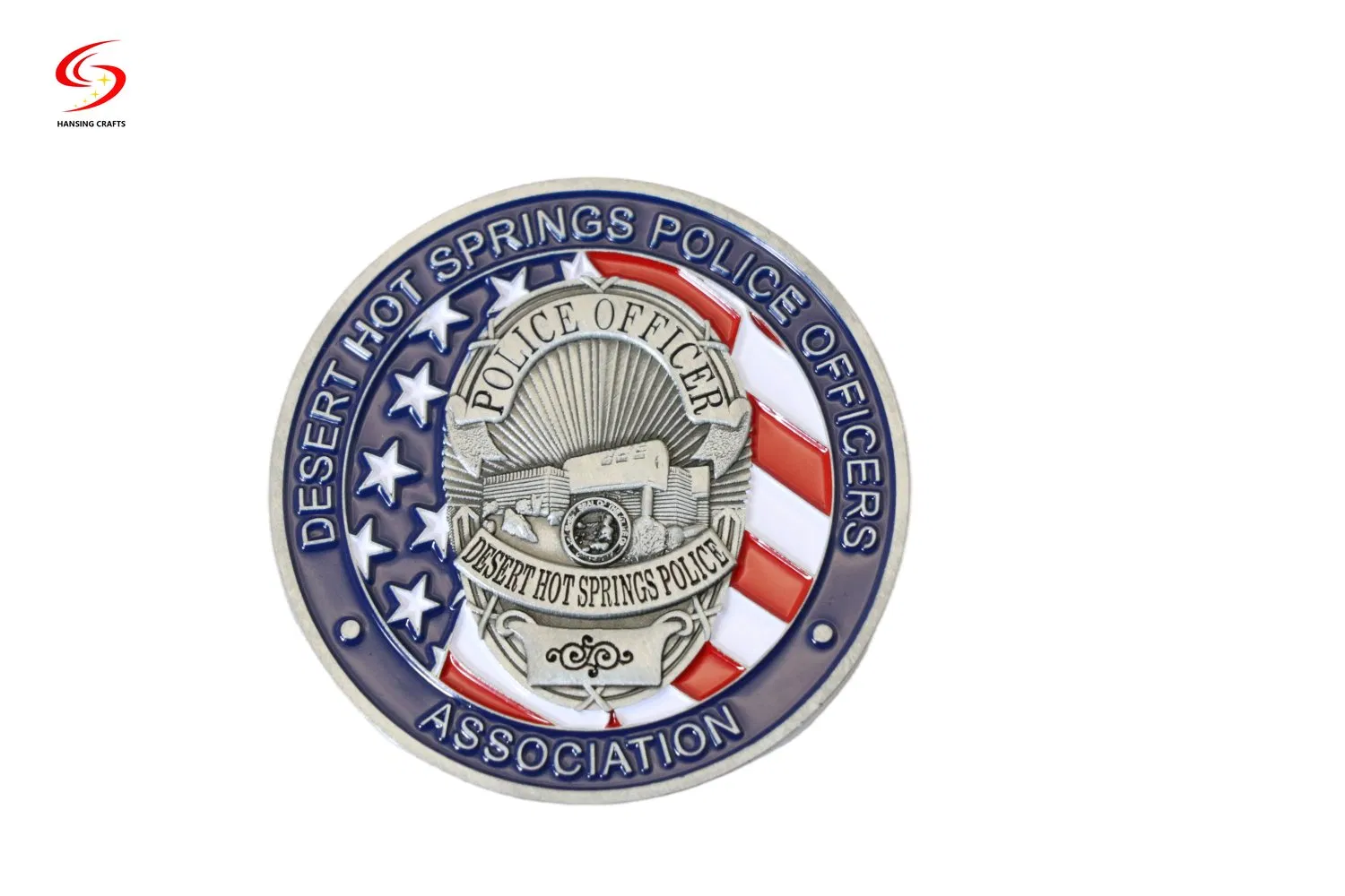 OEM Soft Hard Enamel 3D Souvenir Coin Double Sided Gold Silver Plated Metal Commemorative Custom Challenge Coin