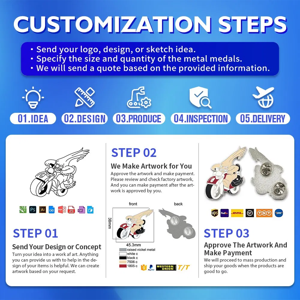 Wholesale Bulk Soft Hard Enamel Pin Badge Manufacturer Souvenir Promotional Gift Metal Pin Horror Gold Cat Cute Anime Custom Enamel Lapel Pin