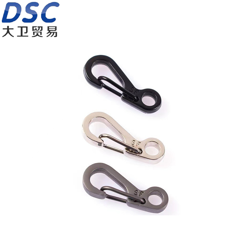 Mini Spring Clasp EDC Outdoor Zinc Alloy Hanging Clasp Keychain