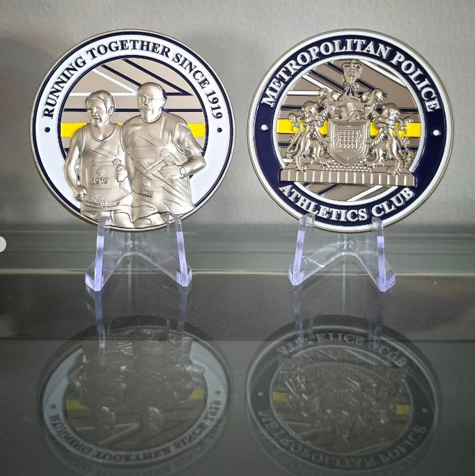 4. High-Quality Hard Enamel Challenge Coins for Police Department