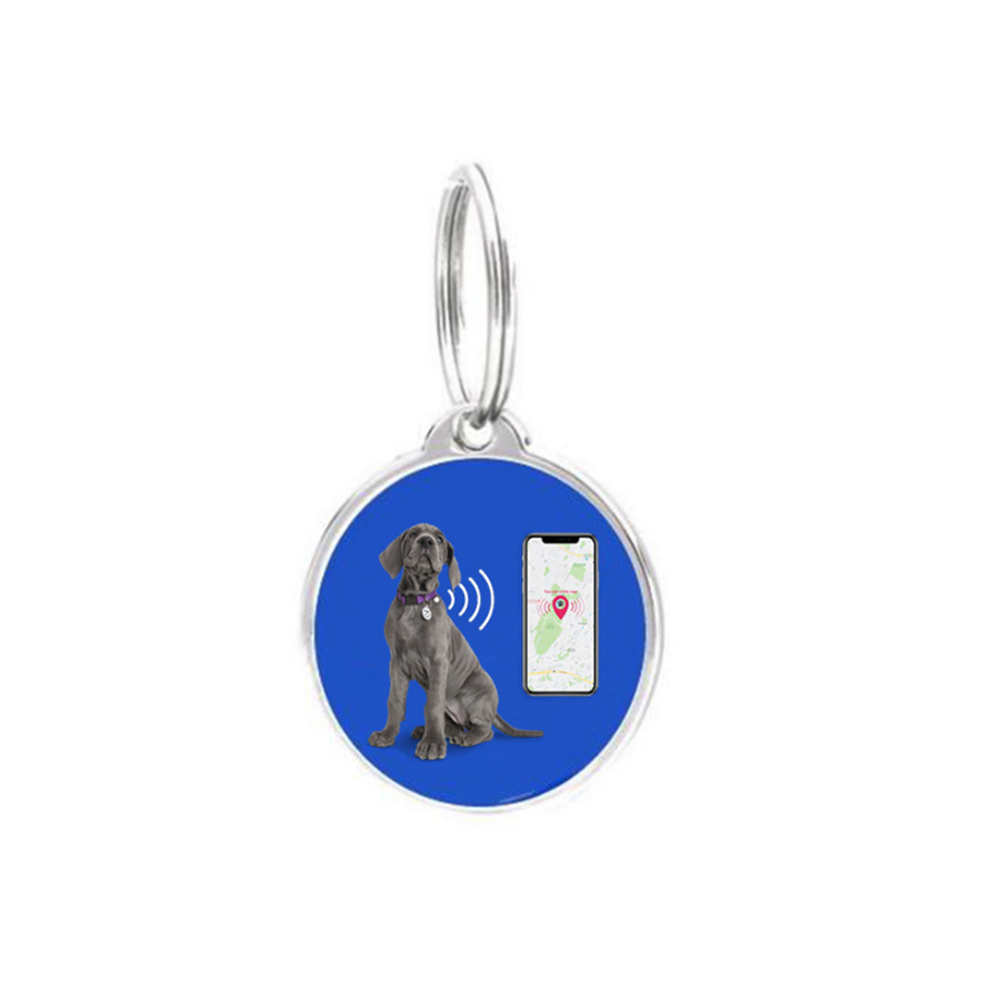 Personalized Qr Code Dog Tag NFC Pet ID Dog-Tags for Animal Anti-Lost