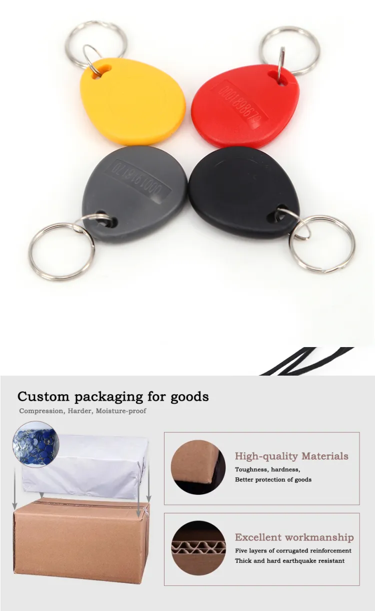 RFID Keychain Detailed View