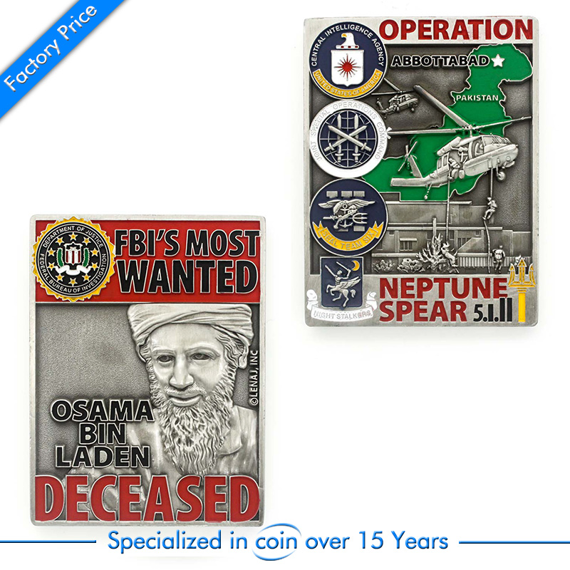 Wholesale Souvenir Enamel Coin in Antique Style with Old Man Logo