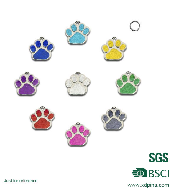 Metal Cheaper Qr Printing Key Tag Logo Key Chain Key Holder (XD03022)