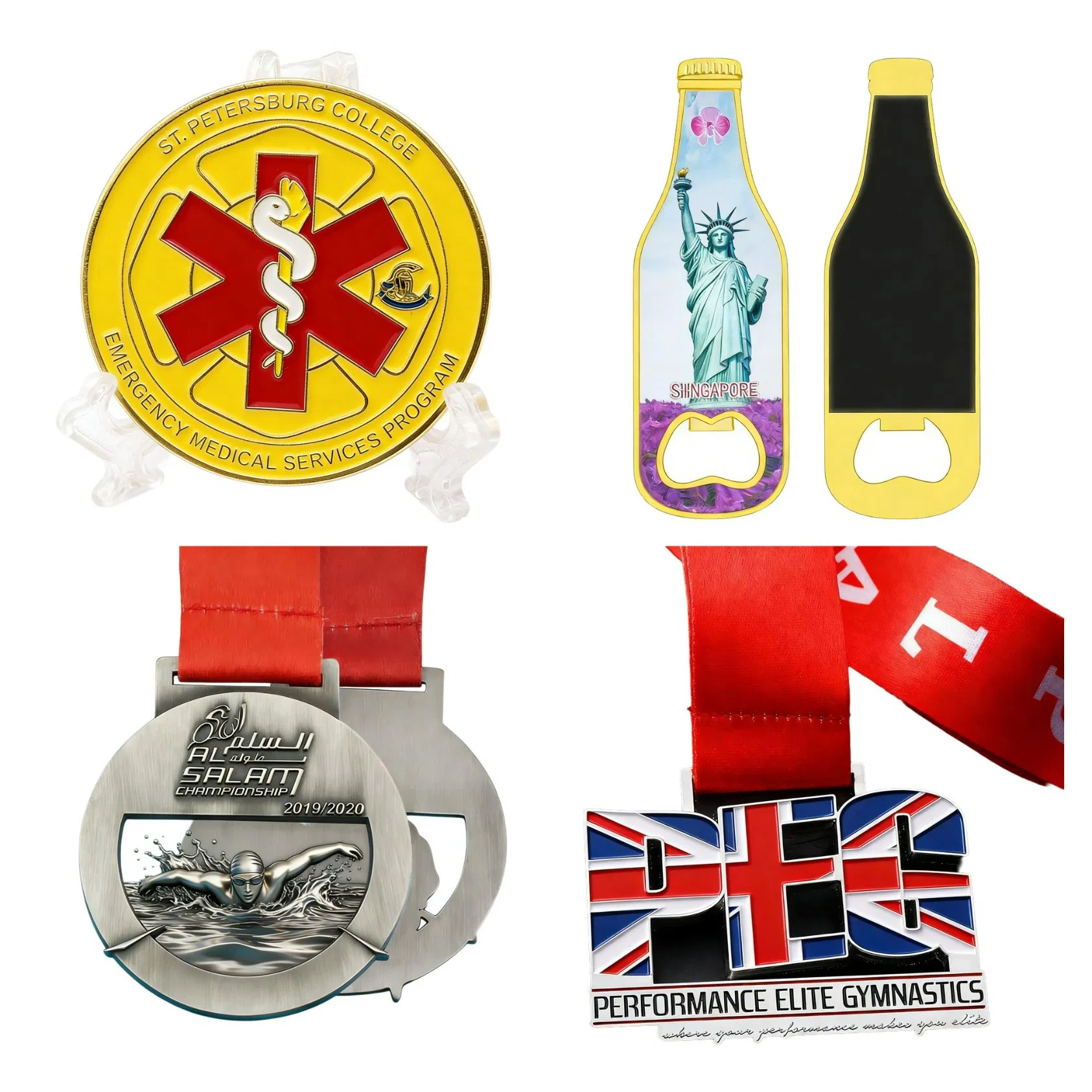 Customized New Souvenir Metal Coin Euro Promotional Metal Commemorative Coin Wholesale Challenge Medal