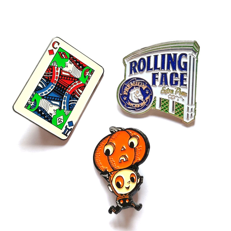 Custom Anime Enamel Pins - Unique Metal Lapel Accessories for Fashion