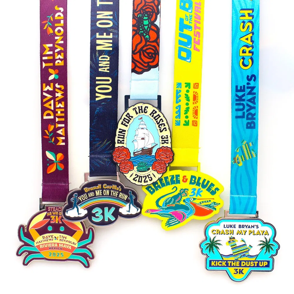 No Minimum Cheap Custom Souvenir Enamel 3D Logo Trophy Award Gold Metal Judo Football Soccer Run Race Triathlon Marathon Running Karate Sport Medal