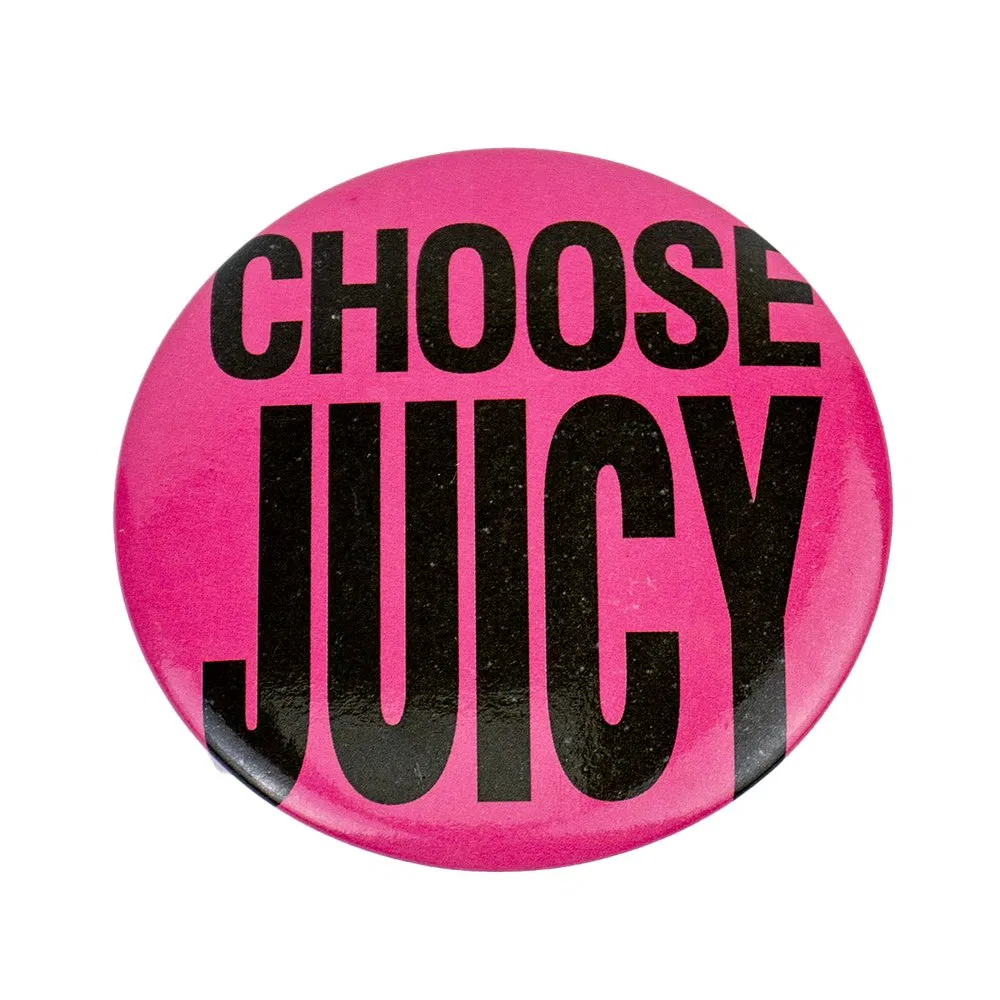 Custom Screen Printed Plated Metal Button Badge