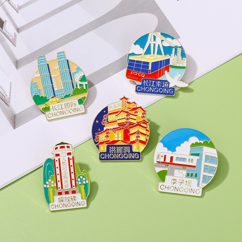 Manufacturer Customized Logo Craft Hat Pins Luxury Cartoon Anime Metal Fashion Custom Metal Brooch Enamel Badge Lapel Pin