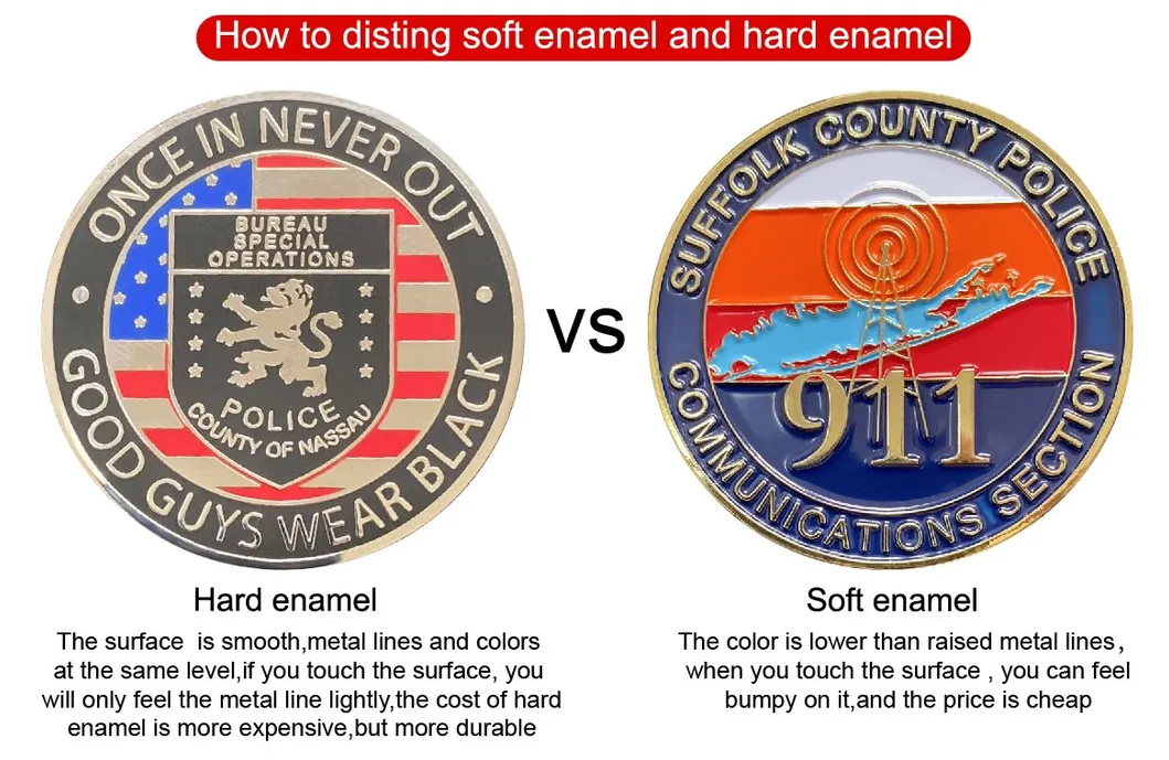 Enamel Metal Challenge Coin