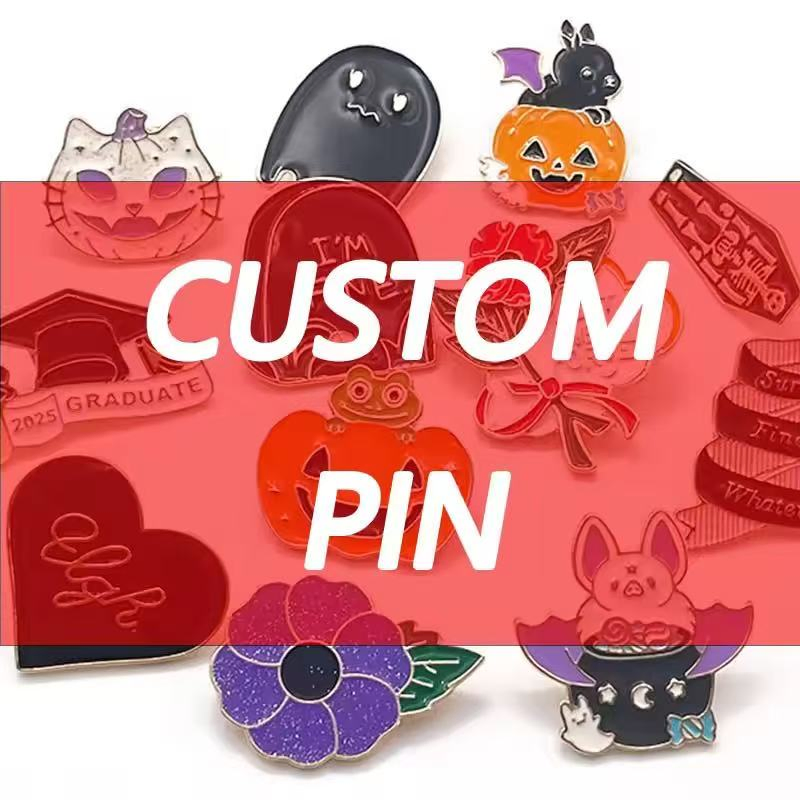 Manufacturer Custom Promotional Gift Cartoon Football Hat Luxury Pika Game Boy Enamel Metal Plated Bulk Anime Badge Cute Flag Lapel Fashion Kpop Logo Pin