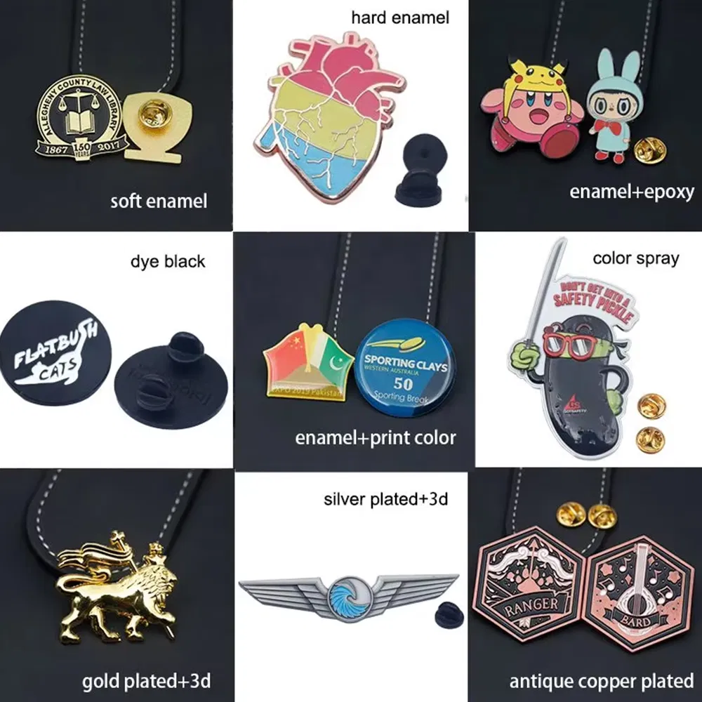 Custom Personalized Logo Plated Metal Lapel Pin for Corporate Company and Branding