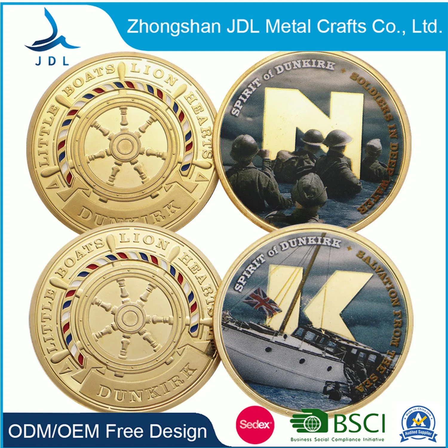 China Manufacture Custom Military/ Army/ Police Metal Souvenir Coins for Gifts/Military/Award//Challenge Coins (158)