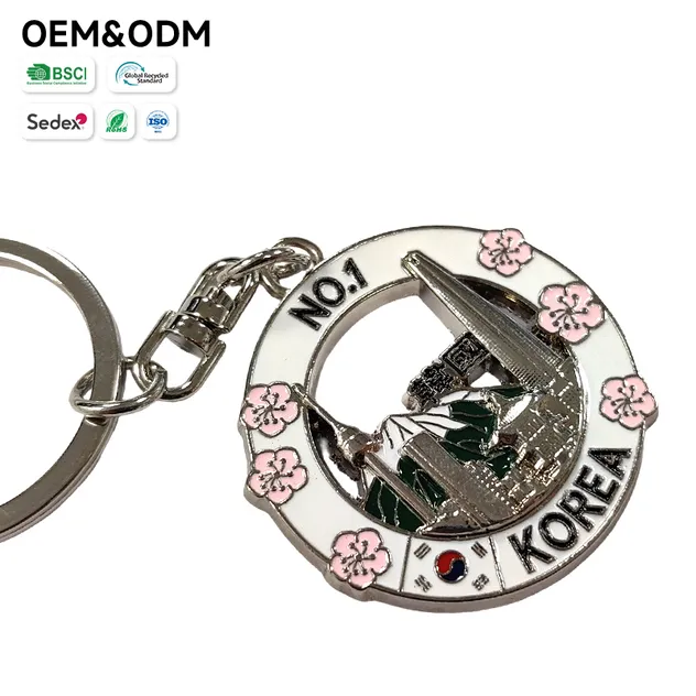 Golden Keychain View 3