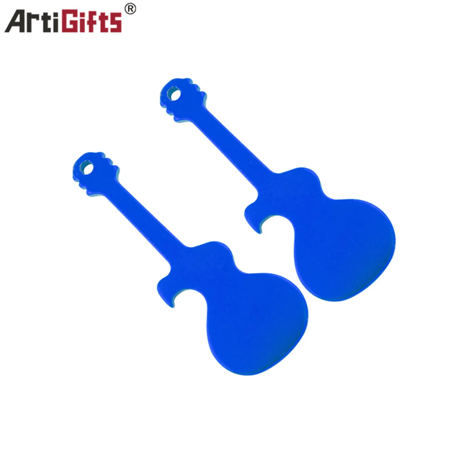 Multifunction Key Chain Customized Fancy Guitar Bottle Opener