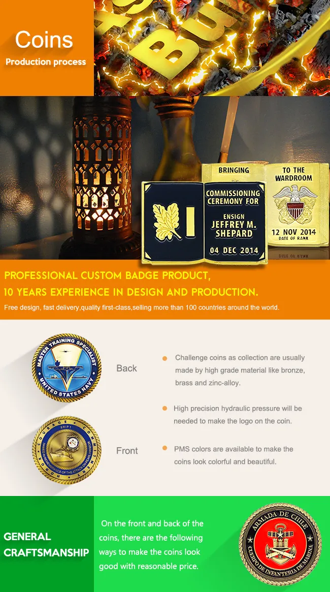 Custom Challenge Coin 4