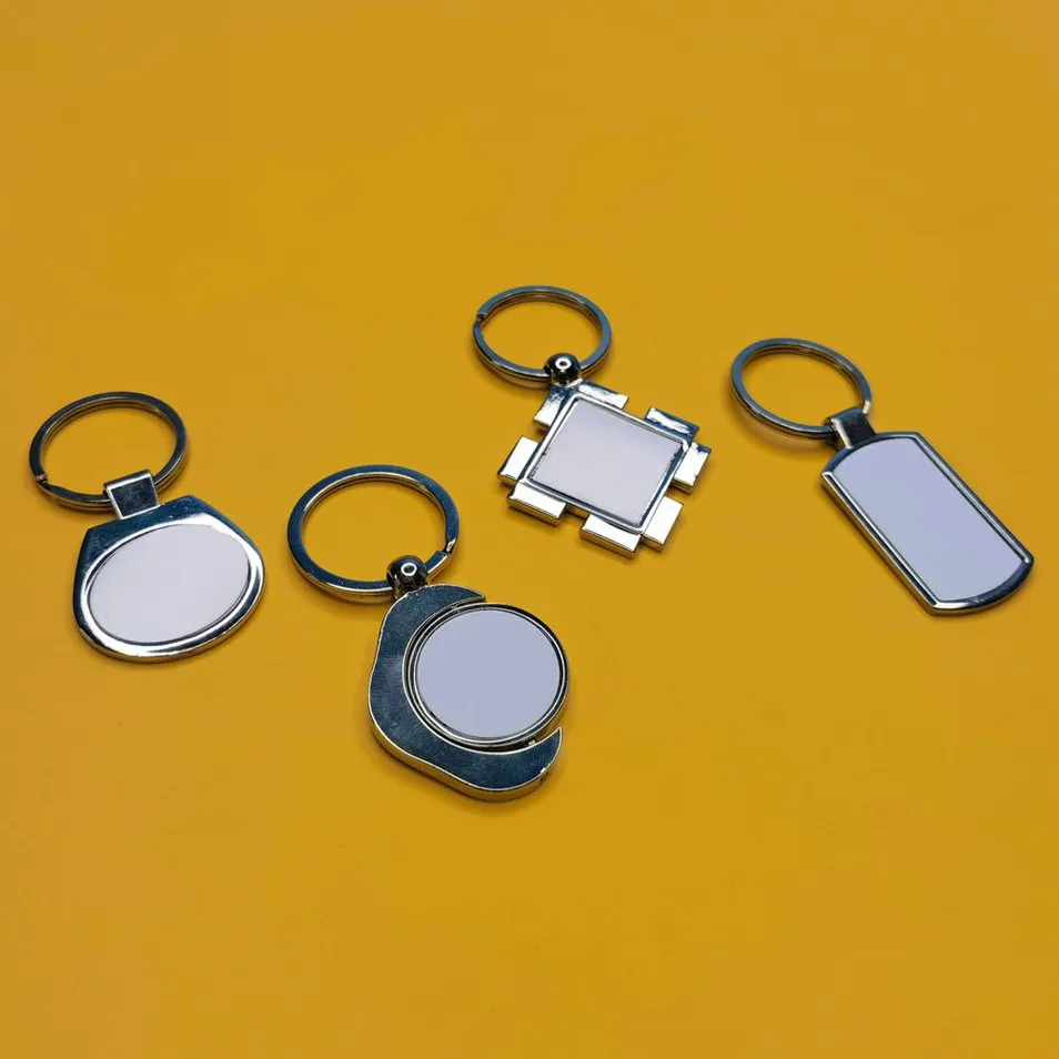 Sublimation Metal Keychain Detail 2