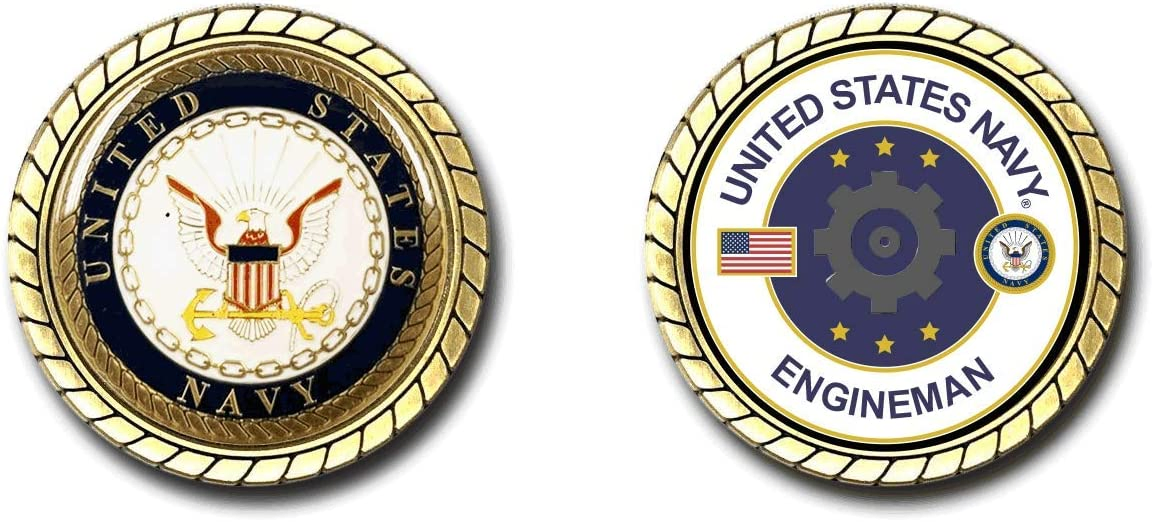 Luxury Side Metal Crafts Us National Navy Souvenir Coins Customized Mold Zinc Alloy China Professional Factory Personalized Logo Challenge Coin for Gift