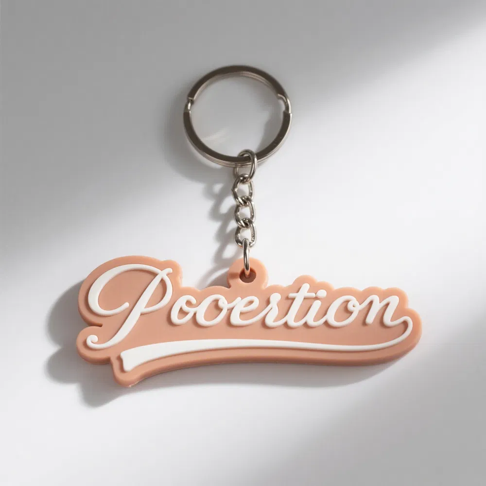 No Minimum Various Styles Wholesale Cartoon Silicon Embossed Custom Keyring Promotional Gift Cute Rubber 3D Soft PVC Keychain