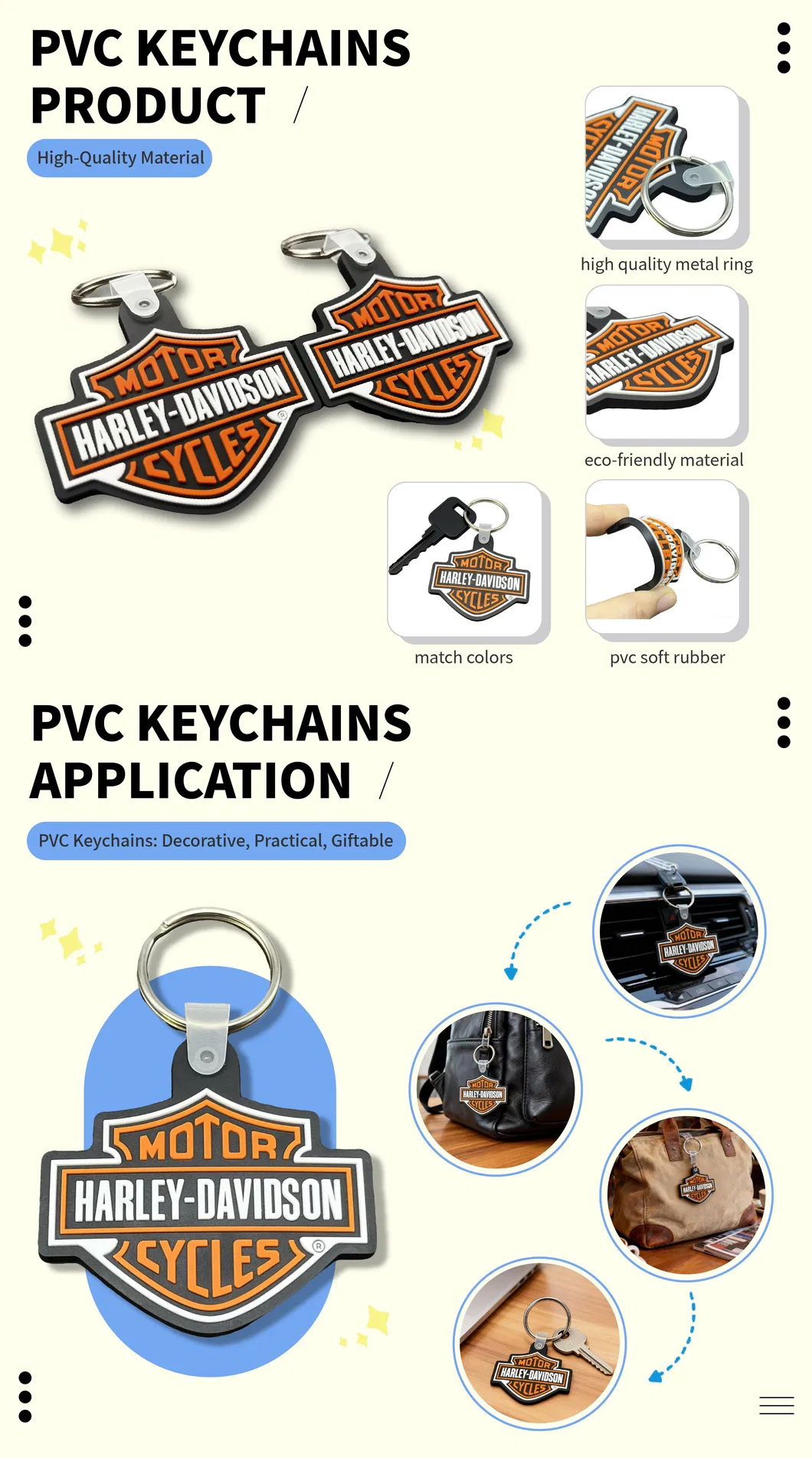 Custom Logo Keychain 2