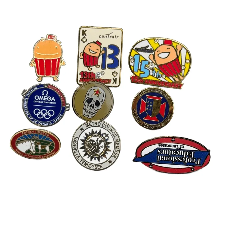 Metal Enamel Pin 9
