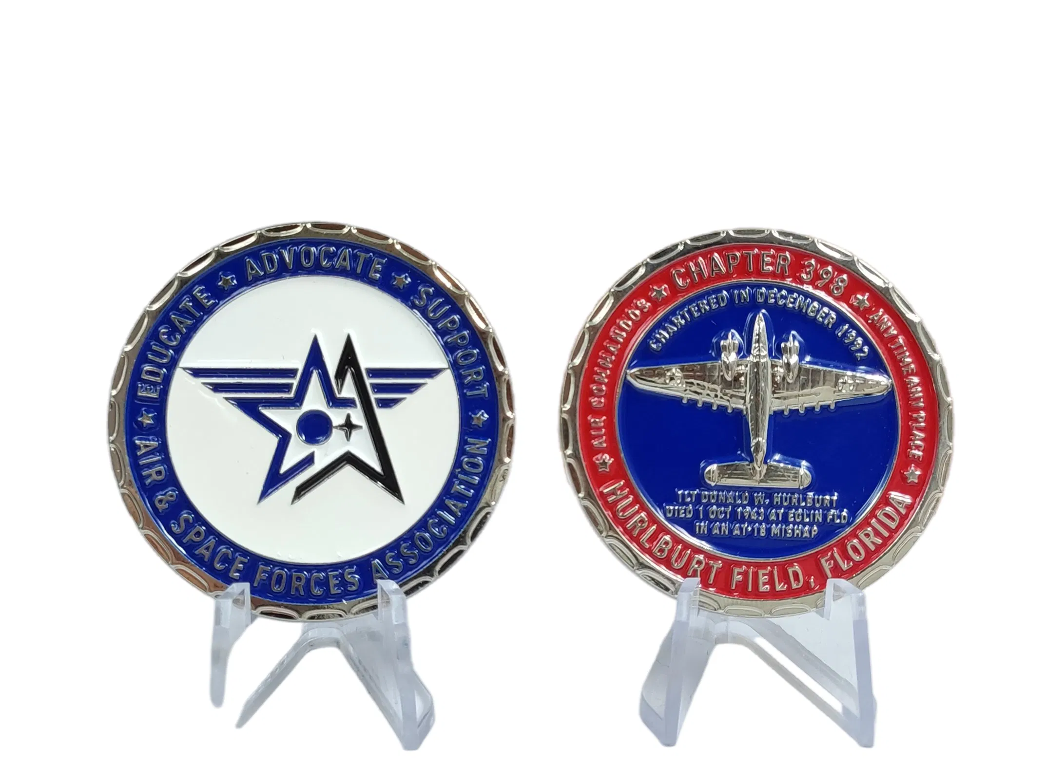 Premium Challenge Coin Metallic Replica Currency Collectible for Enthusiasts