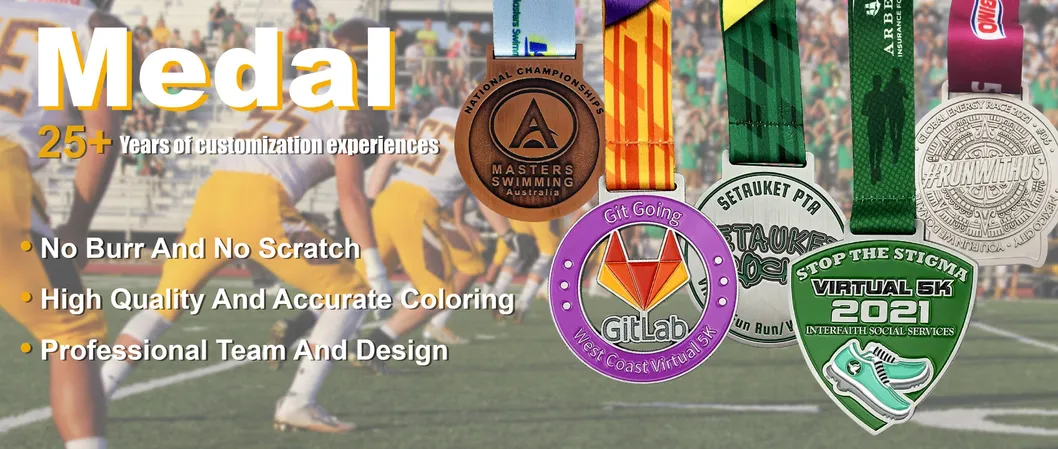 Custom Metal Enamel Medal