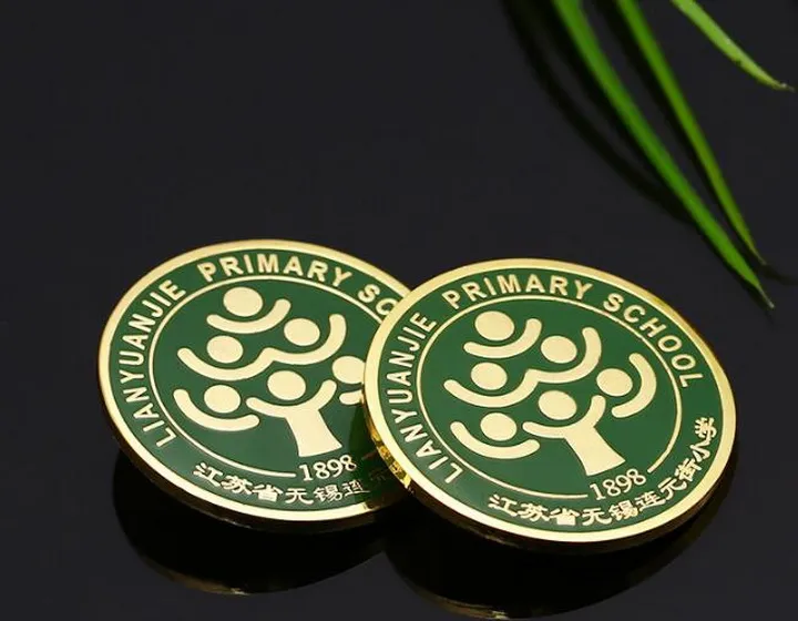 Metal Magnetic Badge Detail 1