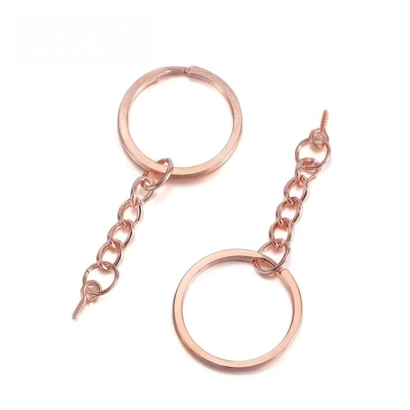 Promotional Metal DIY Split Key Ring