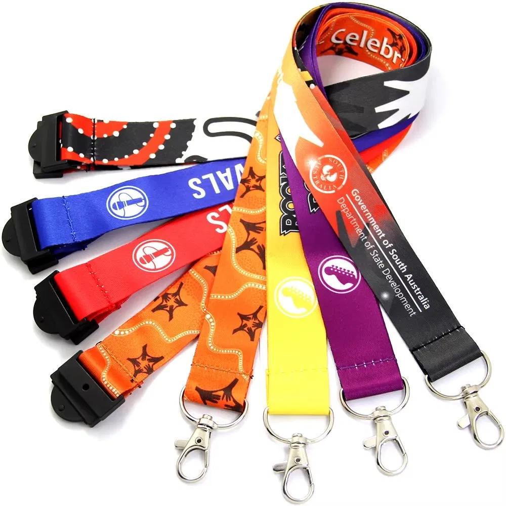 Premium Satin Nylon Keychain and Lanyard Combo for Gatherings