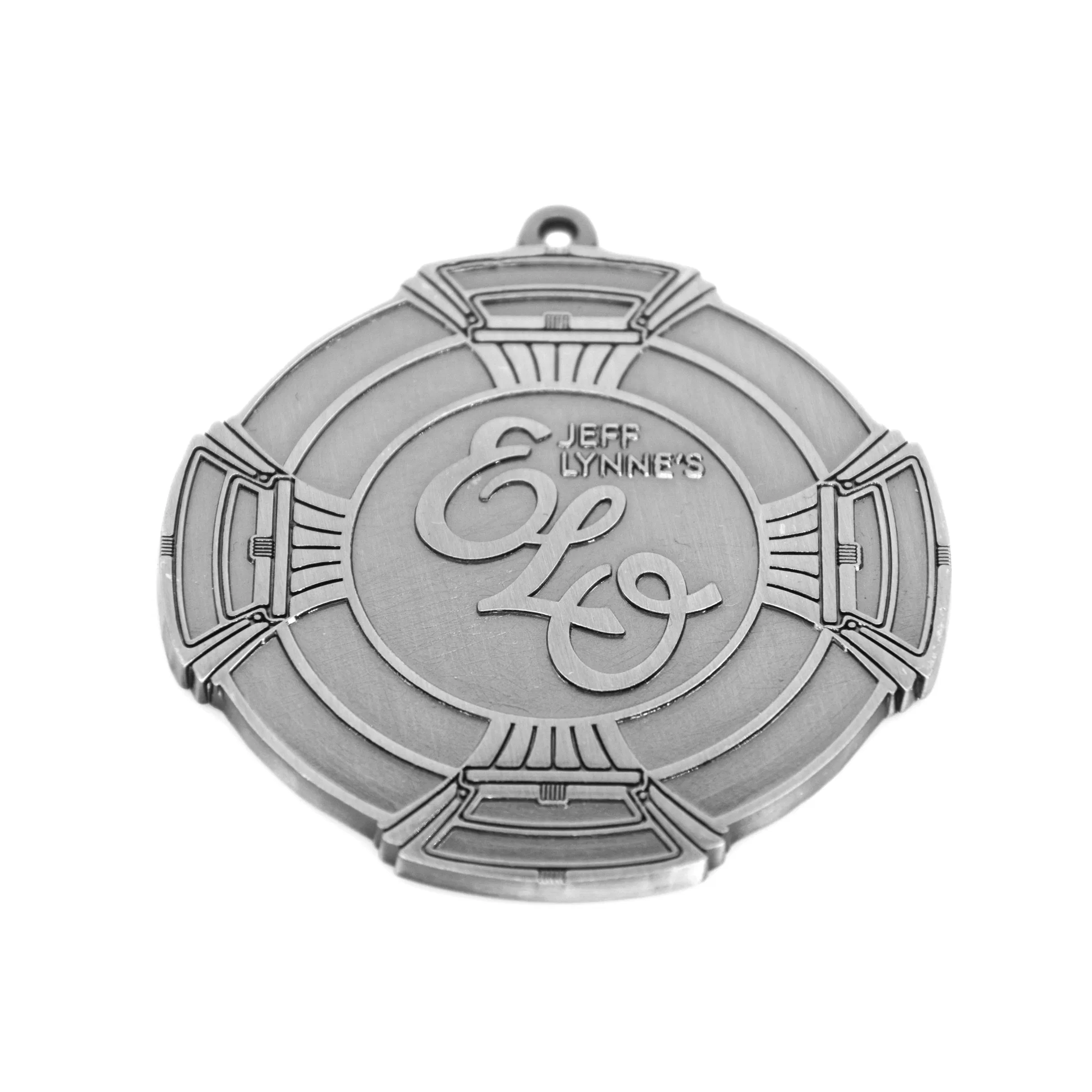 Factory Custom Made Antique Silver Plated Soft Enamel Metal Alloy Medallion Manufacturer Customized Commemorative Award Gift Bespoke Special Souvenir Medal
