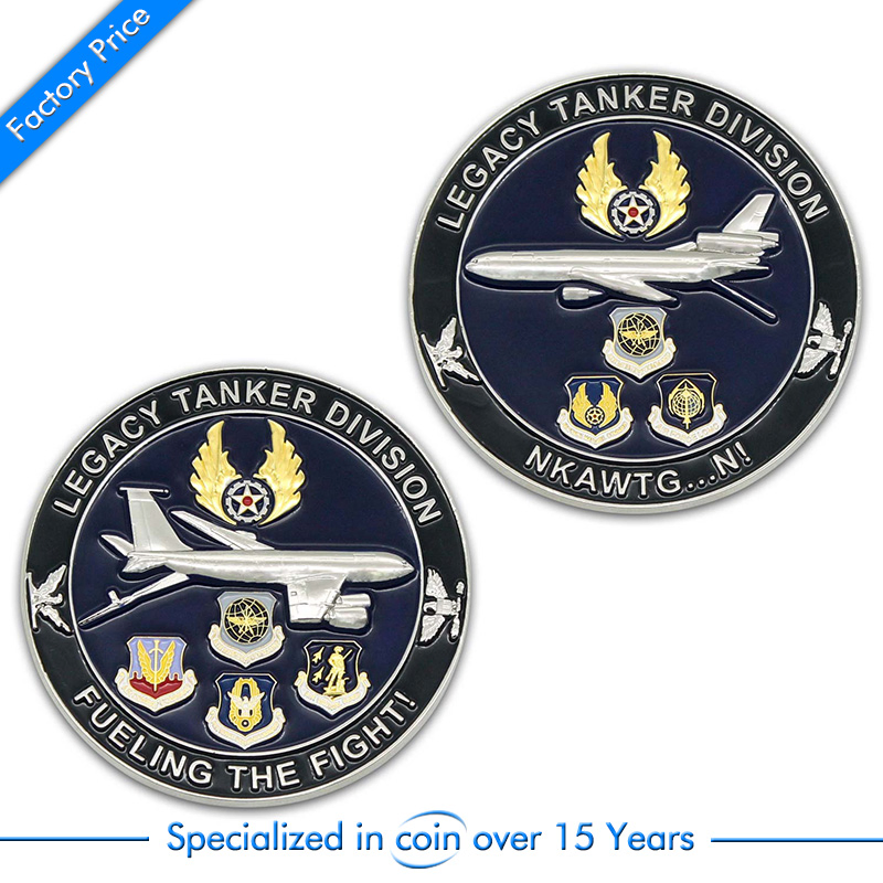 Custom High Quality Art Metal Enamel Souvenir Challenge Coin