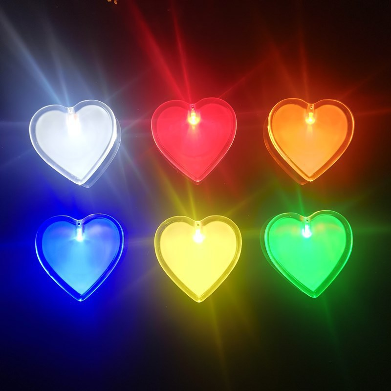 OEM Custom Logo Printing Promotion Pin Brooch Customized LED Name Badge LED Flashing Christmas Pins for Promotional Gift