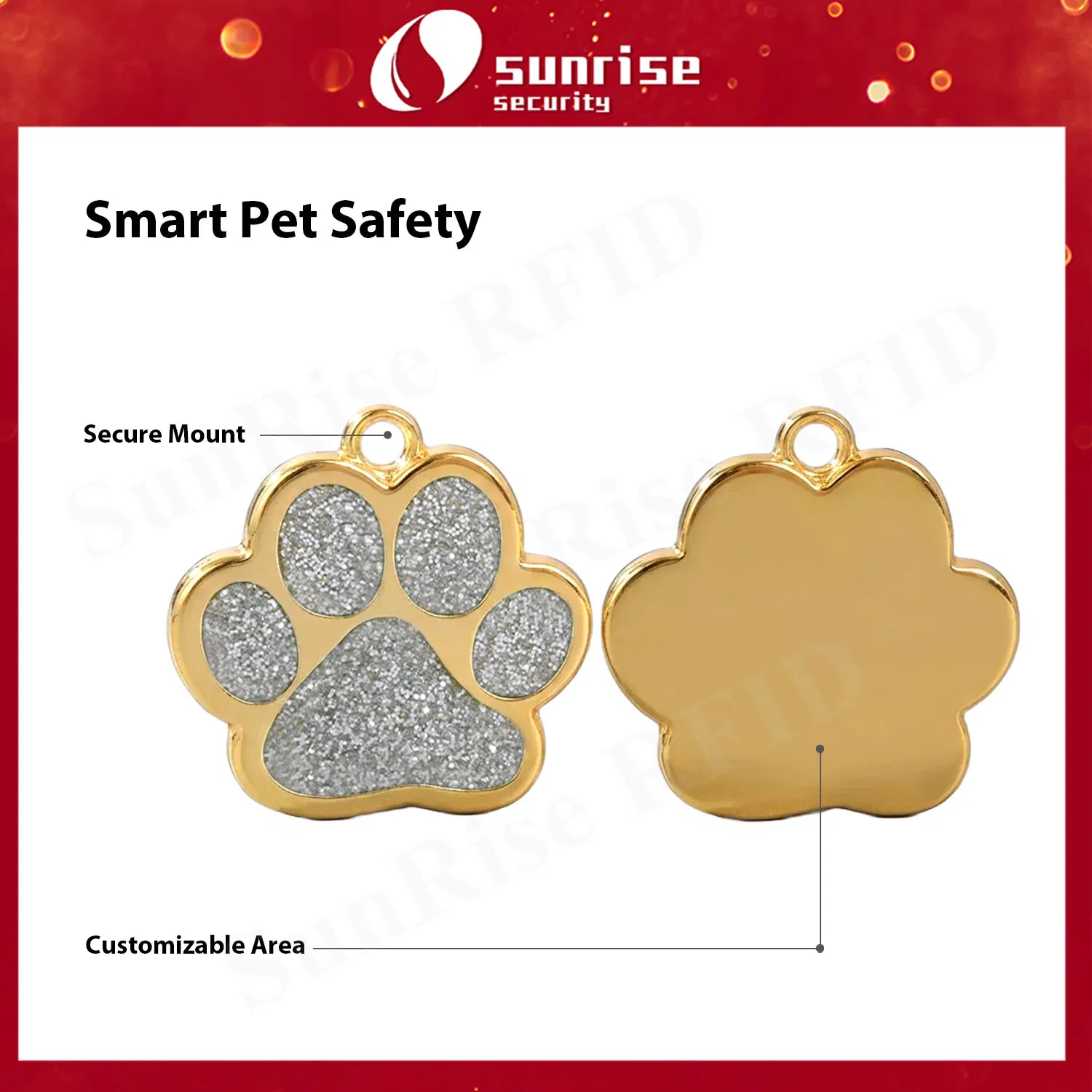 Stainless Steel Custom Pet Dog ID Tag Personalized Dog Tag